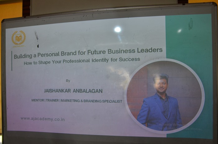 AJK College's Guest Lecture Inspires Future Business Leaders6